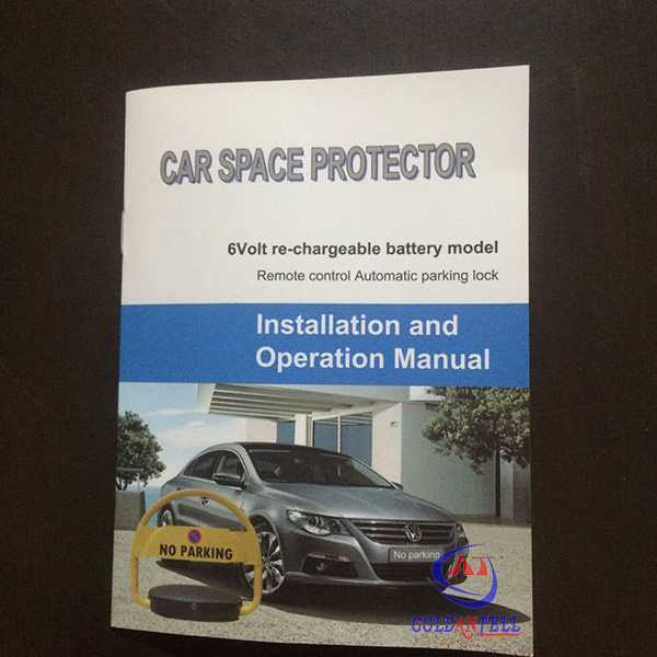 Автостоянка DC6V 12AH запирает OEM логотипа барьеров автостоянки 10kg изготовленный на заказ