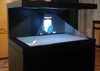 Affichage de projection de pyramide holographique 3D 270 degrés