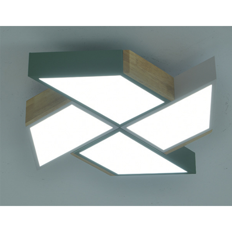 PMMA High Transmittance Lampshade Round Ceiling Light for Living Room and Bedroom 90lm/w