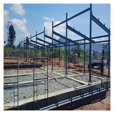 Q235 Galvanized Steel Structure Steel Frame  With Sustainable And Recyclable