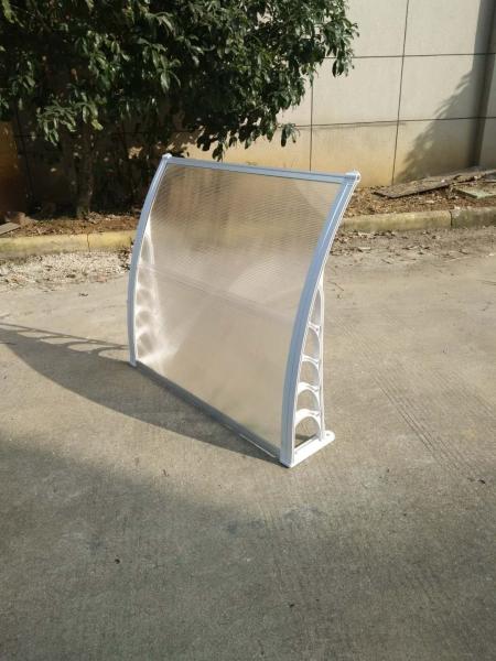 CE PC Door Canopy Door Awning Aluminum Window Patio Cover Easy To Assemble