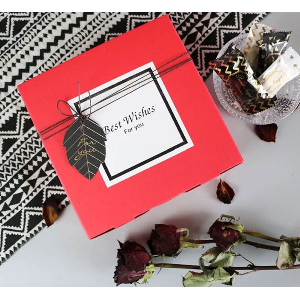 ODM Best Wishes Thank You Washi Tape Food Pack Sticker For Business Packaging