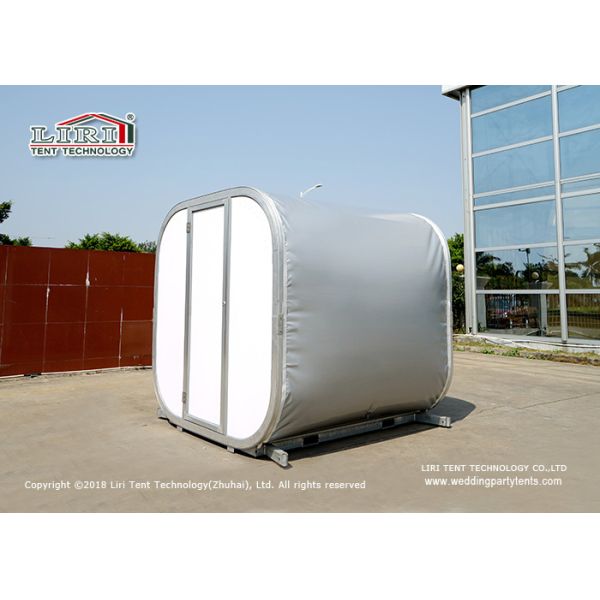 Хлопните вверх шатер сени газебо капсулы водоустойчивые роскошные шатры Глампинг, алюминий & модуль ПВК