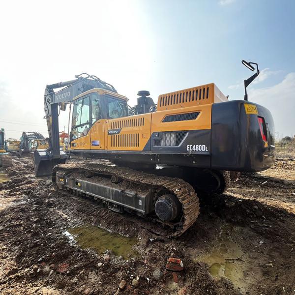EC480D Used Volvo Excavators 2m3 Bucket Capacity 245kw Rated Power High Efficiency