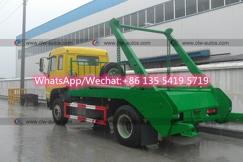 Мусоровоз контейнера затяжелителя скипа Sinotruck HOMAN 4X2 220HP 8cbm