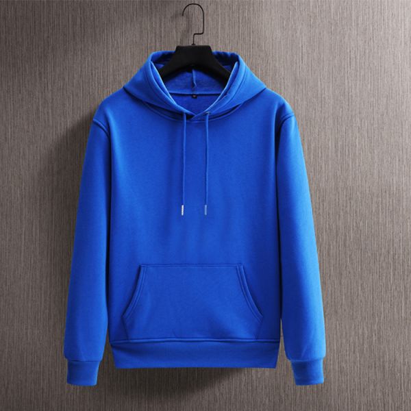 Блузи Сублимация Большой 400 г хлопчатобумажный свитер Премиум тренировка Простая уличная одежда Мужские капусты и свиты