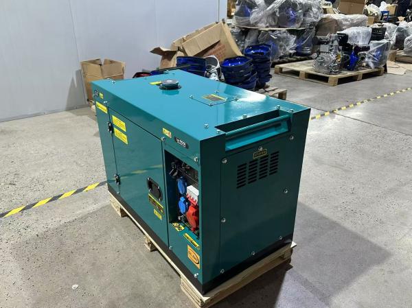 9kw Silent Diesel Generator All-copper Household Construction Site 220V/380V