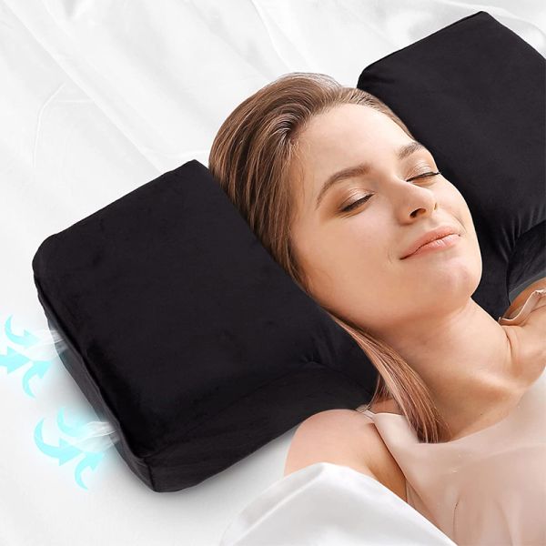 The White Memory foam U shape Neck guard ergonomic beauty salon lash cloud Nap pillow