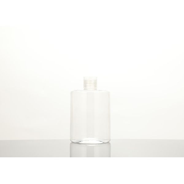 бутылка прозрачного плоского плеча 16oz пластиковая для дезинфицирующего средства руки геля ливня