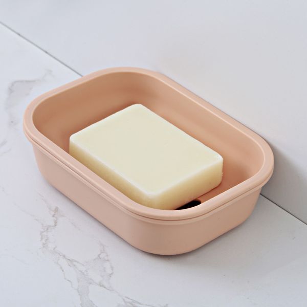 Hollowed Washroom Plastic Soap Holder Diversion Household Laundry Soap Rack
