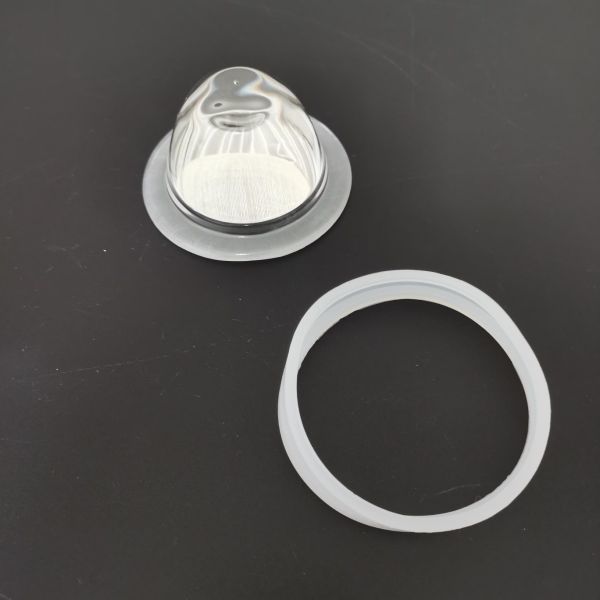 78mm Borosilicate Glass LED Lens for High Bay Lighting 45° Optical Lens for Industrial LED Fixtures