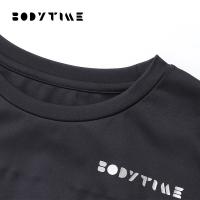 OEM de formação apertado da camisa da roupa da aptidão dos homens de BODYTIME aceitável