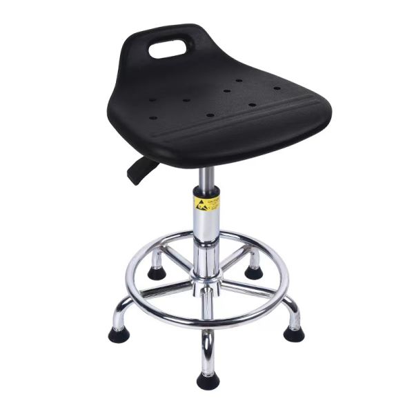 Office ESD Anti Static Lab Chair PU Leather Industrial Lab Furniture