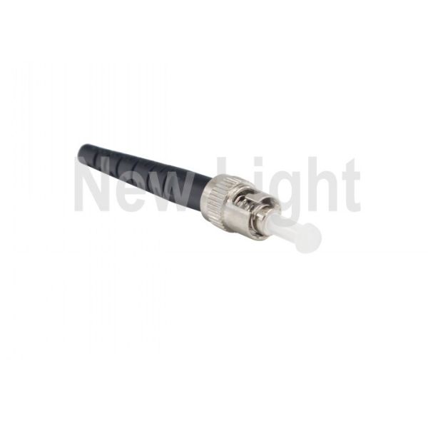 3.0mm Diameter Single Mode ST Connector with PC UPC Polishing for Fiber Optic Applications