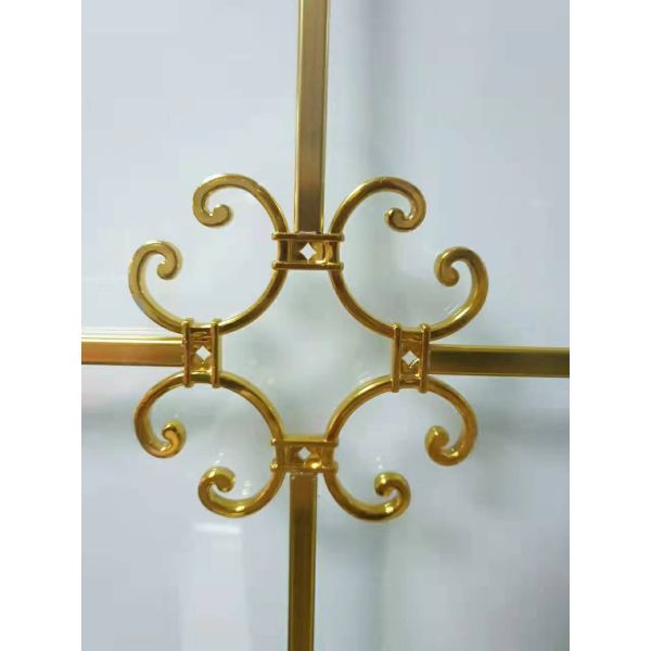 Aluminum Alloy Georgian Bar Flower UV Protected Window Door Decoration 5*8 6*8 7