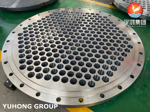 Customizable Heat Exchanger Tubesheet Heat Exchanger Components Corrosion Resistance