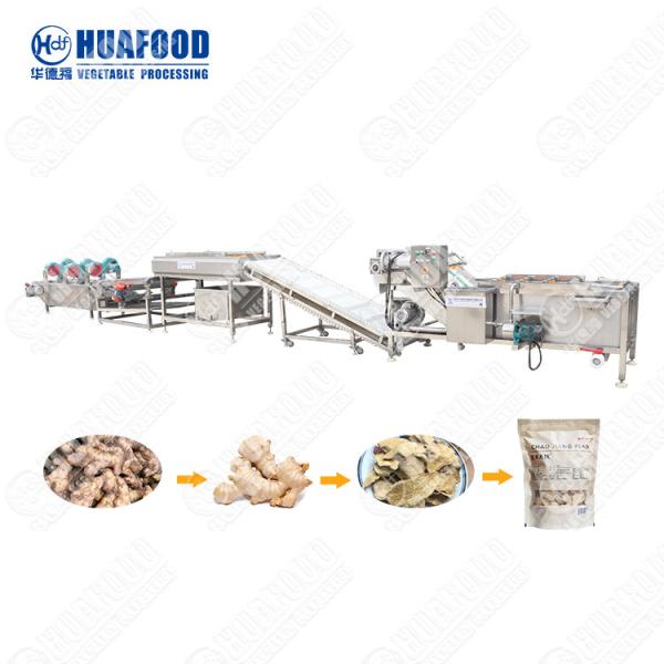 Professional Fruit Washing Processing Line Tomato Mango Production Line