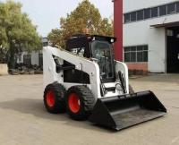 cargador del buey de la resbalón del cargador 700kg 1000kg 1050kg 1200kg 1500kg de la correa eslabonada de la rueda 0.55m3 con la cabina y los accesorios opcionales
