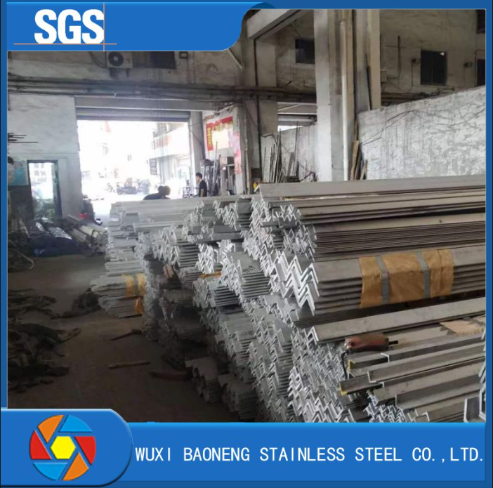 201 angle inégal poli d'acier inoxydable de la cornière d'acier inoxydable 150mmx150mmx12mm