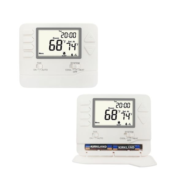 Riseem 2 Heat / 2 Cool Электронный тепловой насос HVAC термостат с отоплением и охлаждением