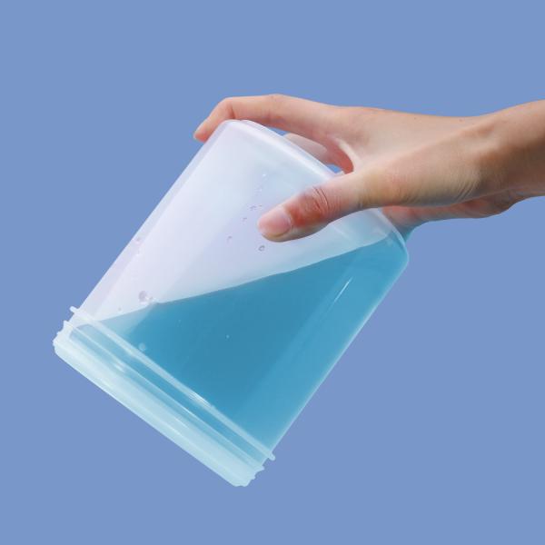 Powder Packing HDPE Jar with Wide Mouth and Sealed Screw Neck in Black/White/Transculent