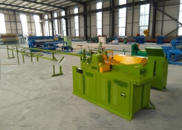 Hydraulic Straightening And Cutting Wire Machine , CNC Straightening Cutting Machine Low Noise