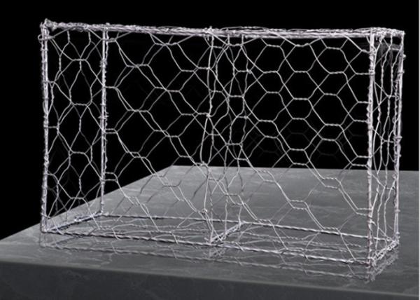 8x10cm Hole Gabion Mesh Basket Galvanized Anti Corrosive Stone Filled Q195