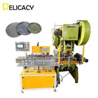 A tira automática que alimenta Tin Can Manufacturing Machine For pode tampas 125mm a parte inferior inferior de 99mm