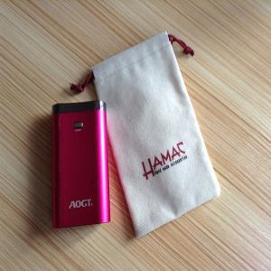 Мешок Дравстринг белого бархата небольшой, мешки ювелирных изделий силы с логотипом