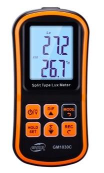 CE GM1030C Digitas Lux Meter do termistor de NTC, Lux Meter Light Meter