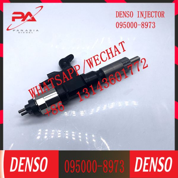 Инжектор топлива двигателя Hino Kobelco части двигателя дизеля строительной техники 095000-8973
