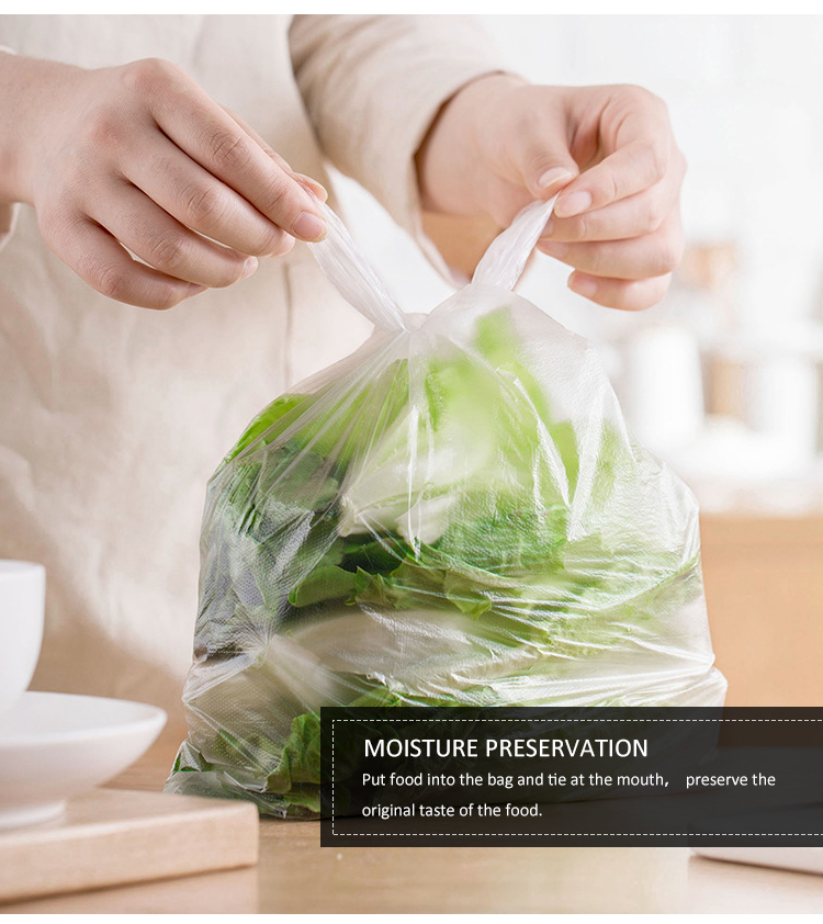 Прозрачная упаковка продуктов питания плоские полиэтиленовые пакеты на рулонах Биоразлагаемый HDPE материал и толщина 5-100 микрограмм