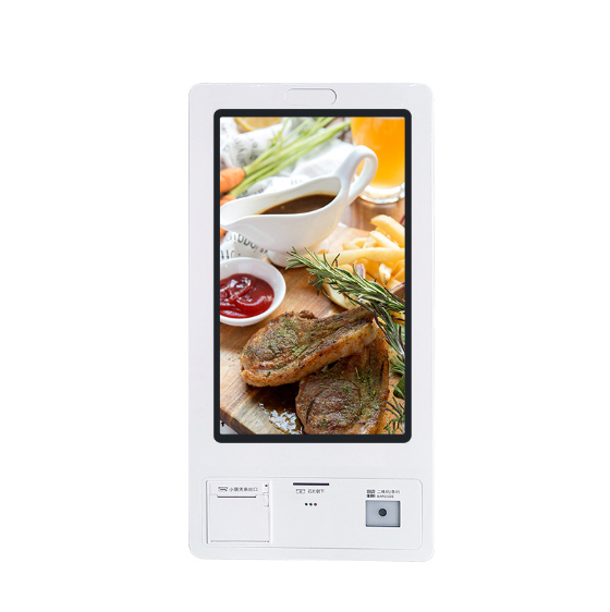 32 Inch Self Service Ordering Kiosk Touch Screen Restaurant Payment Terminal Machine with Built-in 80mm Printer