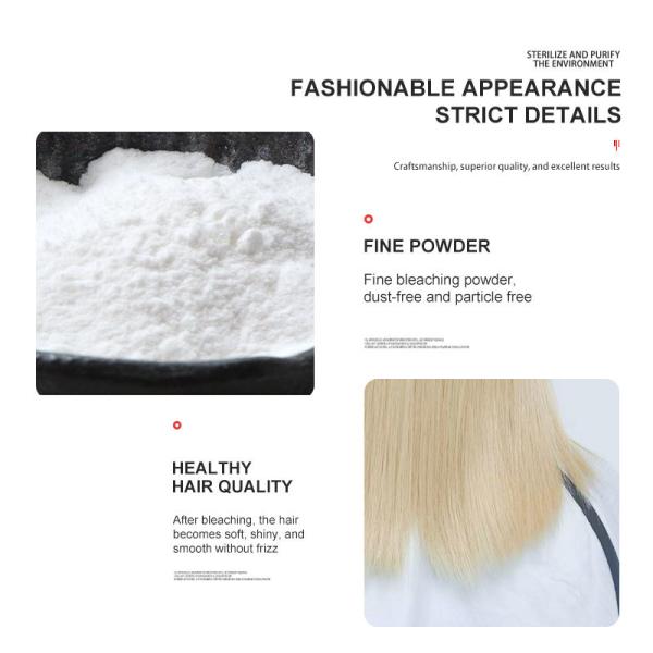 Achieve Deep Bleaching Effect without Damaging Hair Professional Hair Bleaching Powder