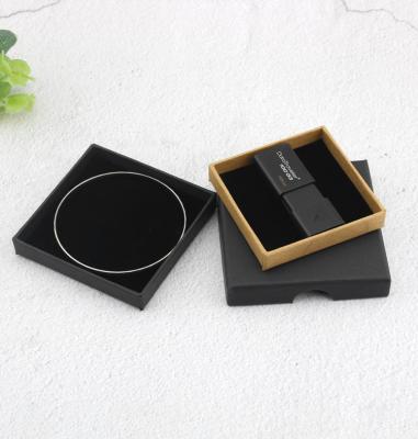 500g Load Kraft Paper Gift Boxes CMYK Flat Pack Kraft Boxes With Lid