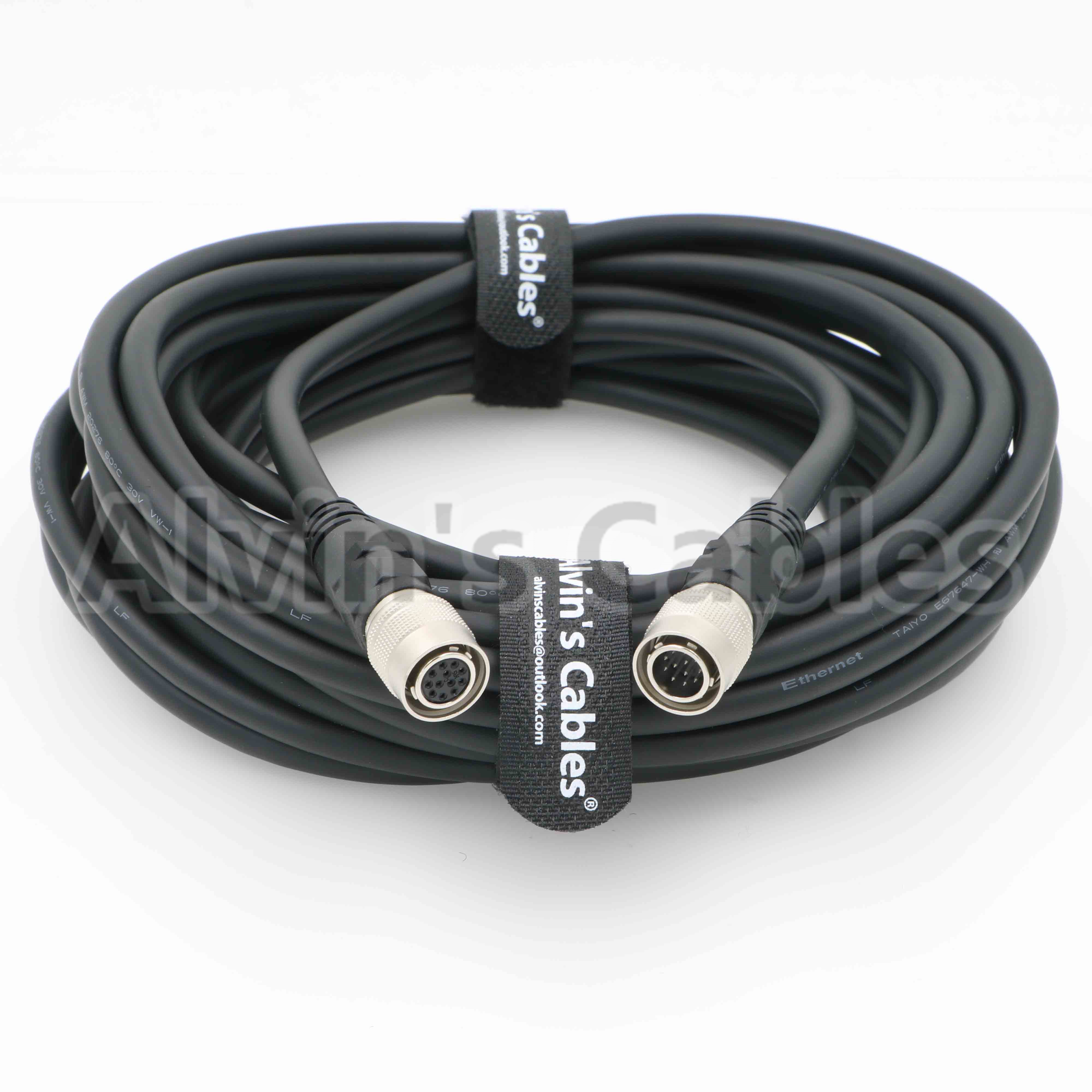 Коаксиальный мужчина 12 Пин Хиросе к гибкому трубопроводу женского кабеля камеры кабеля сетноого-аналогов высокому