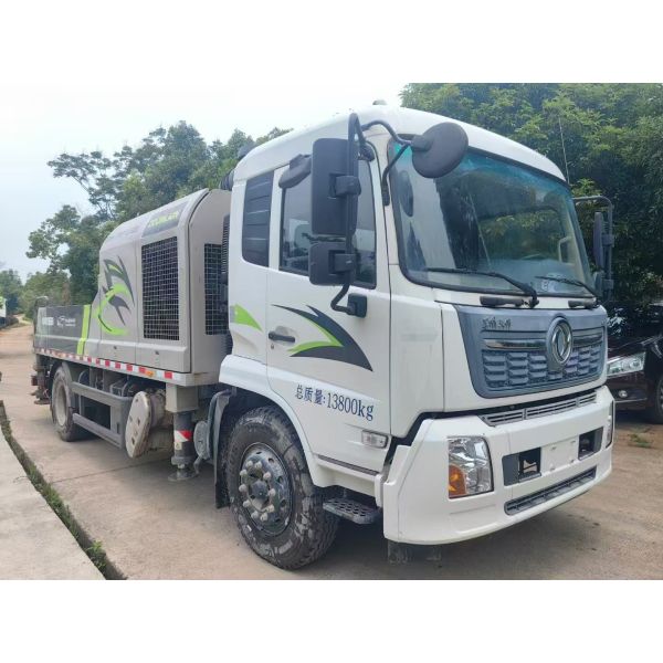 2022 Zoomlion ZLJ5140THBEF Used Concrete Line Pump – 100m³/h Output | 200m Vertical Reach | Low Hours (