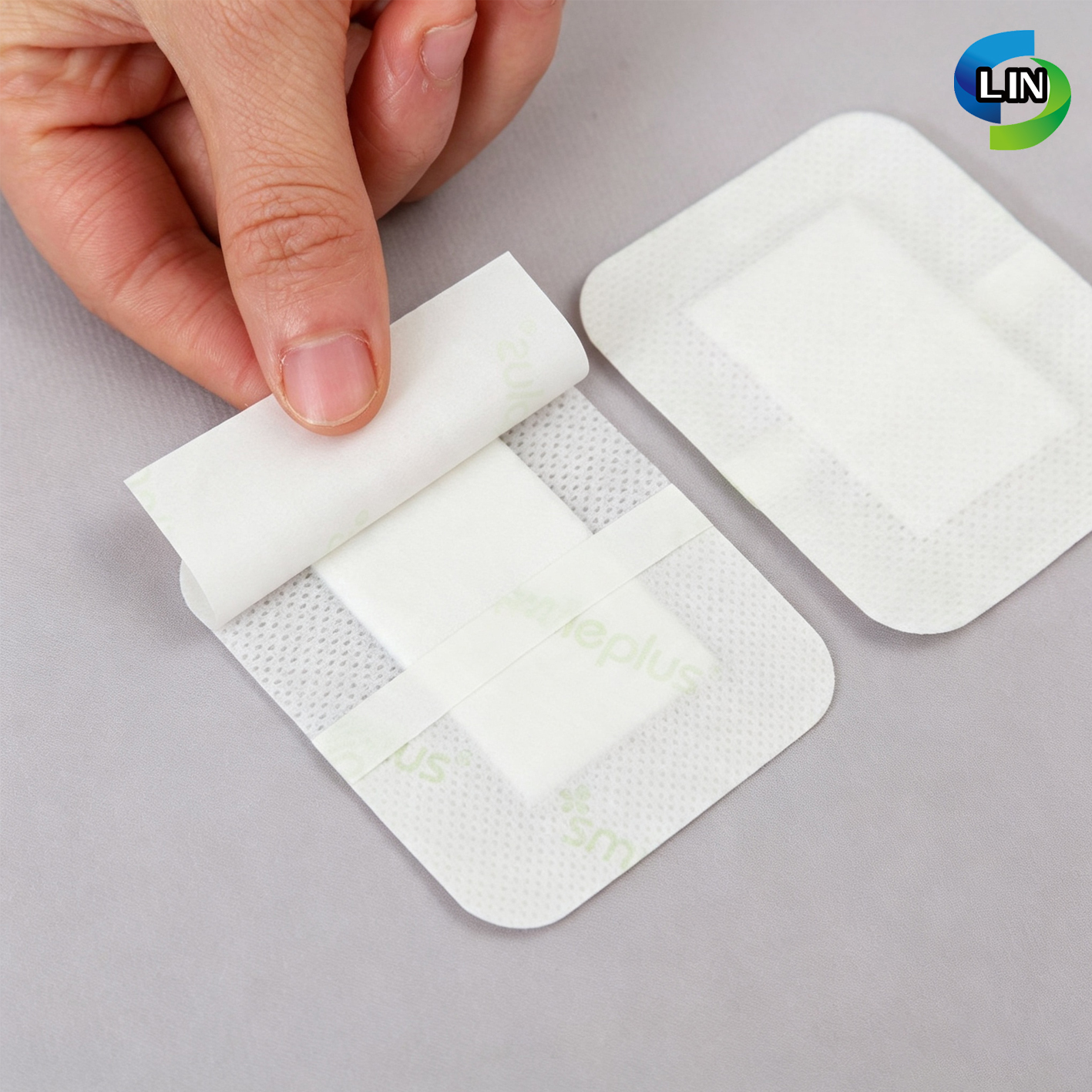 Disposable medical dressing - Low Adherent Wound Dressing with EO Ethylene Oxide Sterile and 5cm × 5cm size for Class I Medical Devices