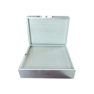 U15 Efficiency Glassfiber Pleated Air Filter Mini Hepa Ulpa Hot Melt Seal