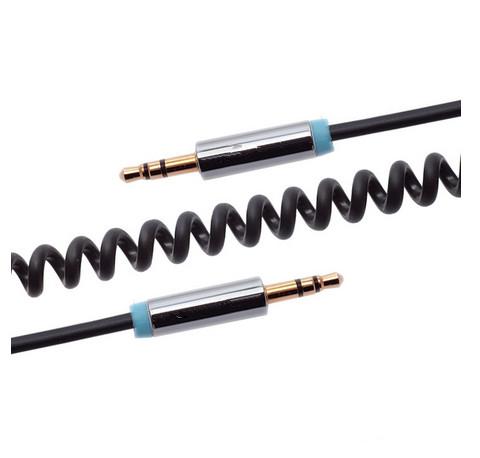 3.5mm Male to male Electric Wire Cable 11 core wire Spring Cable