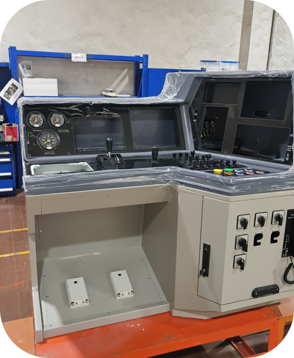 Shunting Locomotive Cab Control Panel For Export