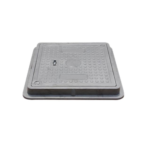 High Load Capacity Lockable SMC/GRP Manhole Cover for Europe