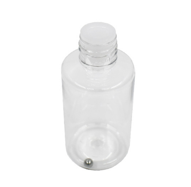 20ml pet plastic bottle with cap and brush steel ball car paint touch up paint bottle