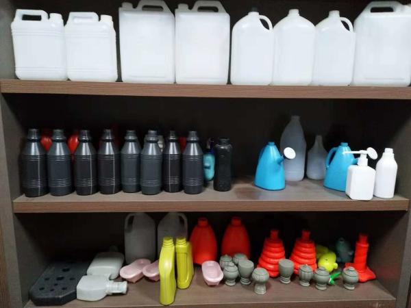 Heavy Duty Plastic Injection Molding Machine Small Empty PET 1 Litre Bottle With Handle