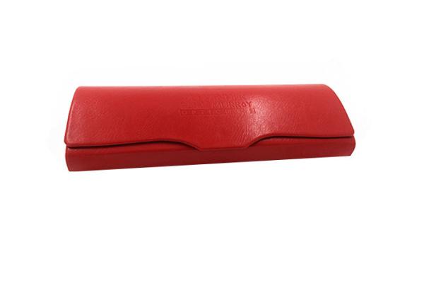 PU Hard Iron Optical Glasses Case With Customized Logo Optical Frame Cases