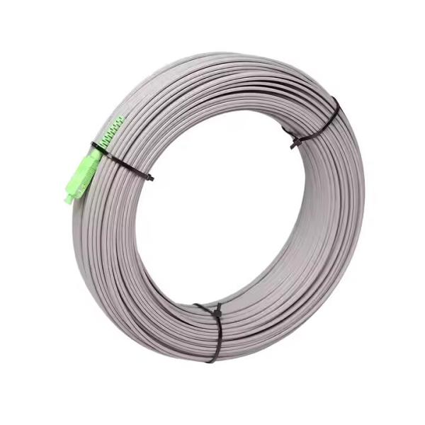 1-2 Core Multimode Fiber Patch Cable For High Bandwidth Green And Blue Connector House Color