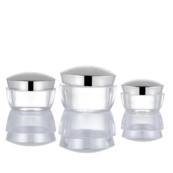 62mm Transparent Plastic Spray Bottle 50g Capacity For Eye Cream