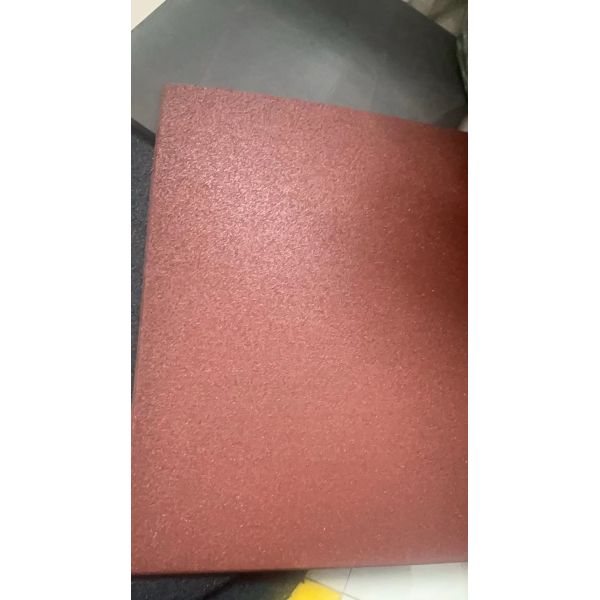 Outdoor Elastic Rubber Mats with Grooves for Gym and Playground Flooring