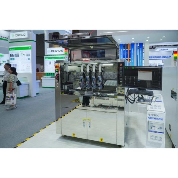 Dual Drive Automatic Glue Dispensing Machine Four Valve Inline Automated Epoxy Dispenser