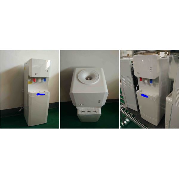 Bottled Water Dispenser Hot And Cold Floor Standing 220V / 60Hz Stainless Steel Tanks